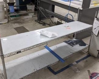 2 Tier Wire Metal Storage Rack