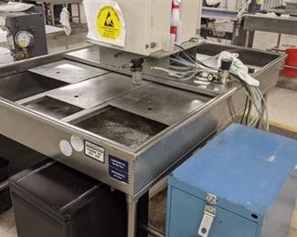 Stainless Steel Parts Rinsing Station