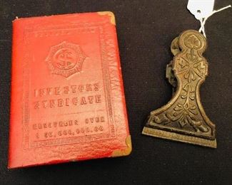 EASTLAKE VICTORIAN RECEIPT CLIP