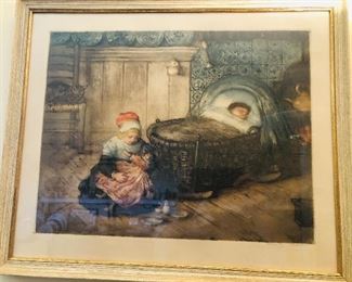 FRANZ CHARLET PIENTRE GRAVEUR