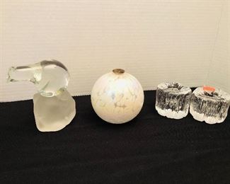 BLENKO CANDLEHOLDERS