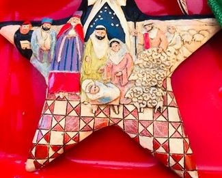 JIM SHORE CHRISTMAS ORNAMENT