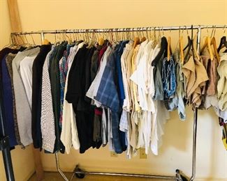 MEN'S CLOTHING - LARGE