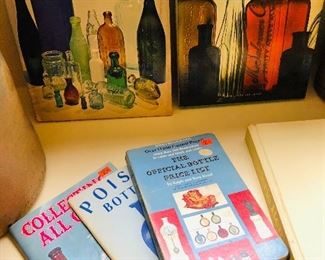 BOTTLE COLLECTING BOOKS