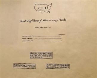 REDI AERIAL MAP VOLUME OF VOLUSIA COUNTY, FLORIDA