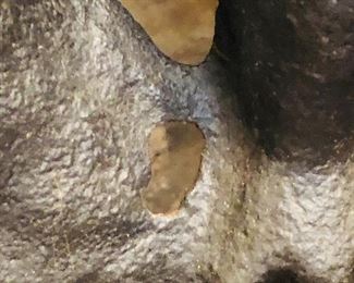 DAMAGE ON LEG OFOTHER ANDIRON