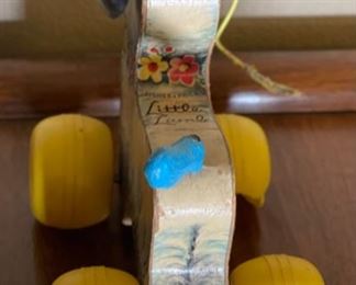 Fisher Price Little Lamb Vintage Pull Toy 684