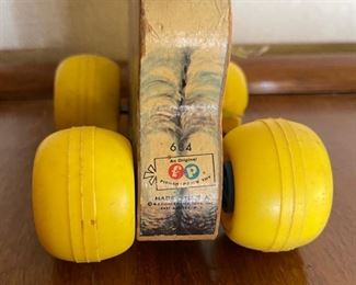 Fisher Price Little Lamb Vintage Pull Toy 684