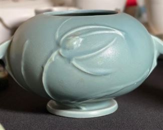 Roseville Pottery Teasel 342-4 Art Deco Bowl