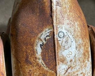 Vintage Mobo Metal Toy Horse Wheeled Riding Bronco 29x12x27in HxWxD