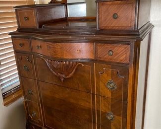 Antique Vanity Top Dresser 72x40x21in HxWxD