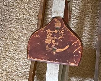 Antique Kids Wood Rocking Horse 22x9x34in HxWxD