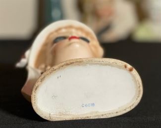 Lady in Pink C6018 Head Vase Vintage Ceramics 6x5x3.5in HxWxD