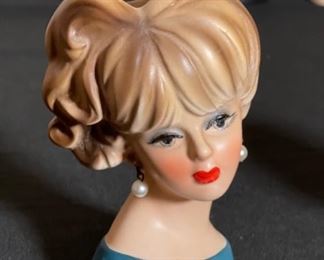 Napcoware C7471 Mini Head Vase 4x3x3in HxWxD