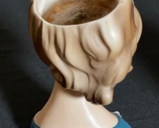 Napcoware C7471 Mini Head Vase 4x3x3in HxWxD