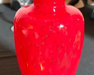 MAD 2002 Studio Art Glass Vase 7.5in H x 4.24in Diameter at top