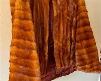 Vintage Fox Fur jacket unmarked, fits like Med