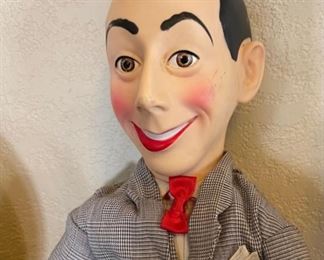 17in 1980s Vintage Pee Wee Herman Doll