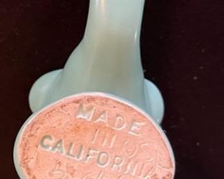 Set of 3 California Pottery Geese Tallest: 4.25in