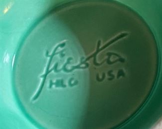 Fiestaware Fiesta Coffee Pot No Lid Green 8x4x8in HxWxD