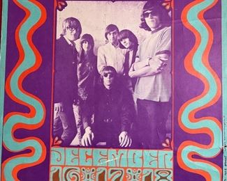 Original 1966 Jefferson Airplane Fillmore Concert Poster bg-42 22.75x 14in