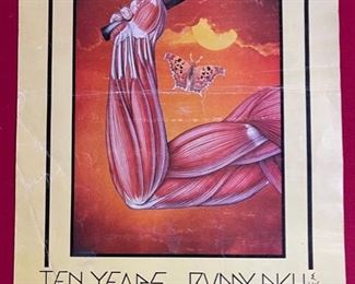 Filmore West Ten Years After Buddy Rich Poster 21.25x14.25in