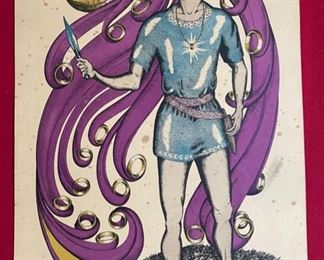 1967 Frodo Berkeley Bonaparte Lord of the Rings 20.25x14.25in