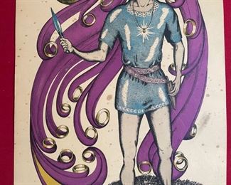 1967 Frodo Berkeley Bonaparte Lord of the Rings 20.25x14.25in