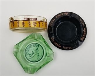 vintage vegas ashtrays