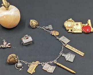 school teacher jewelery