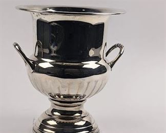 silver plate ice bucket - because you are fancy
