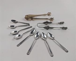 spoons and tongs