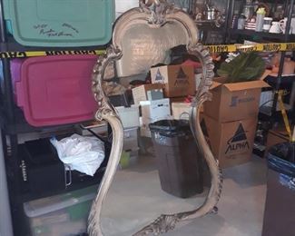 Tall mirror, approximately 6' tall and 36" wide