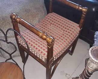 Country Italian Stool by Minton-Spidell