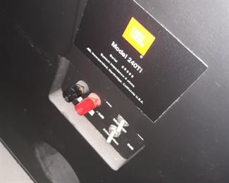 Pair of quality JBL speakers
Model 240TI