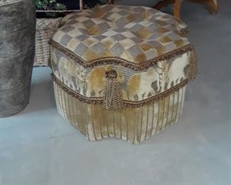 Elephant hassocks / ottoman