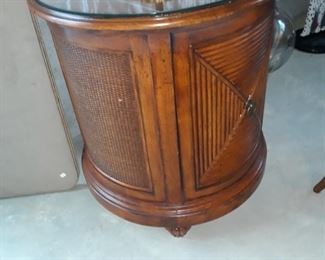 Tommy Bahama drum table