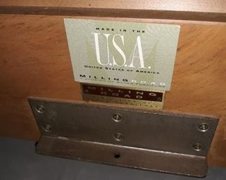 Made for Milling Road by Baker