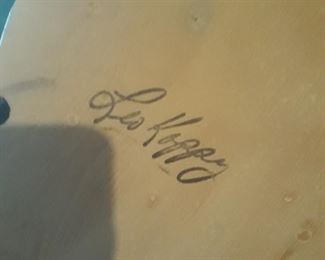 Leo Koppy wood carver