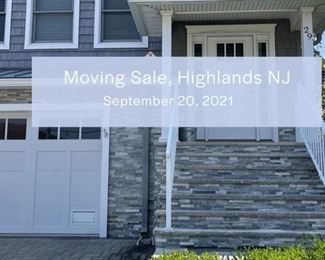 Moving Sale Highlands NJ