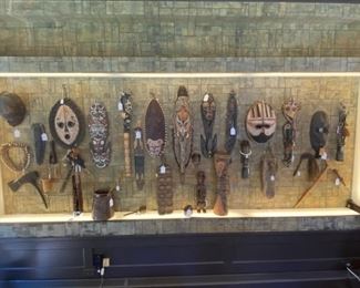 Papua New Guinea and African items 