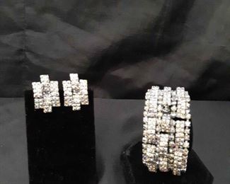 Vintage Bracelet And Earrings