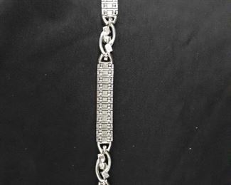 Vintage sterling silver bracelet by Otis