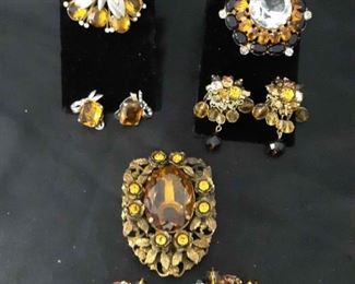 Vintage Amber Sets