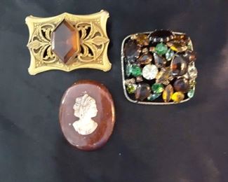 Vintage Brooch Variety