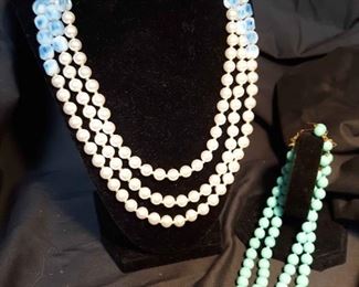 Vintage Costume Jewelry Necklaces By Hagler