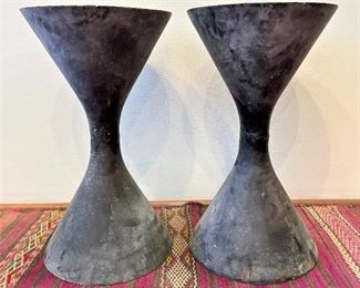 Pair IMO Willy Guhl Hourglass Planter 