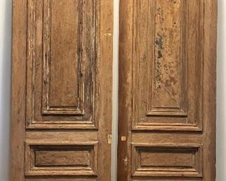 Exceptional Late 1800s Pair Victorian Doors