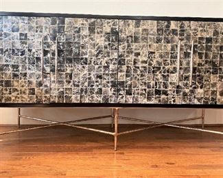 Ironies Heron Capiz Shell Credenza