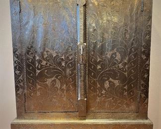Embossed Metal Cabinet from India